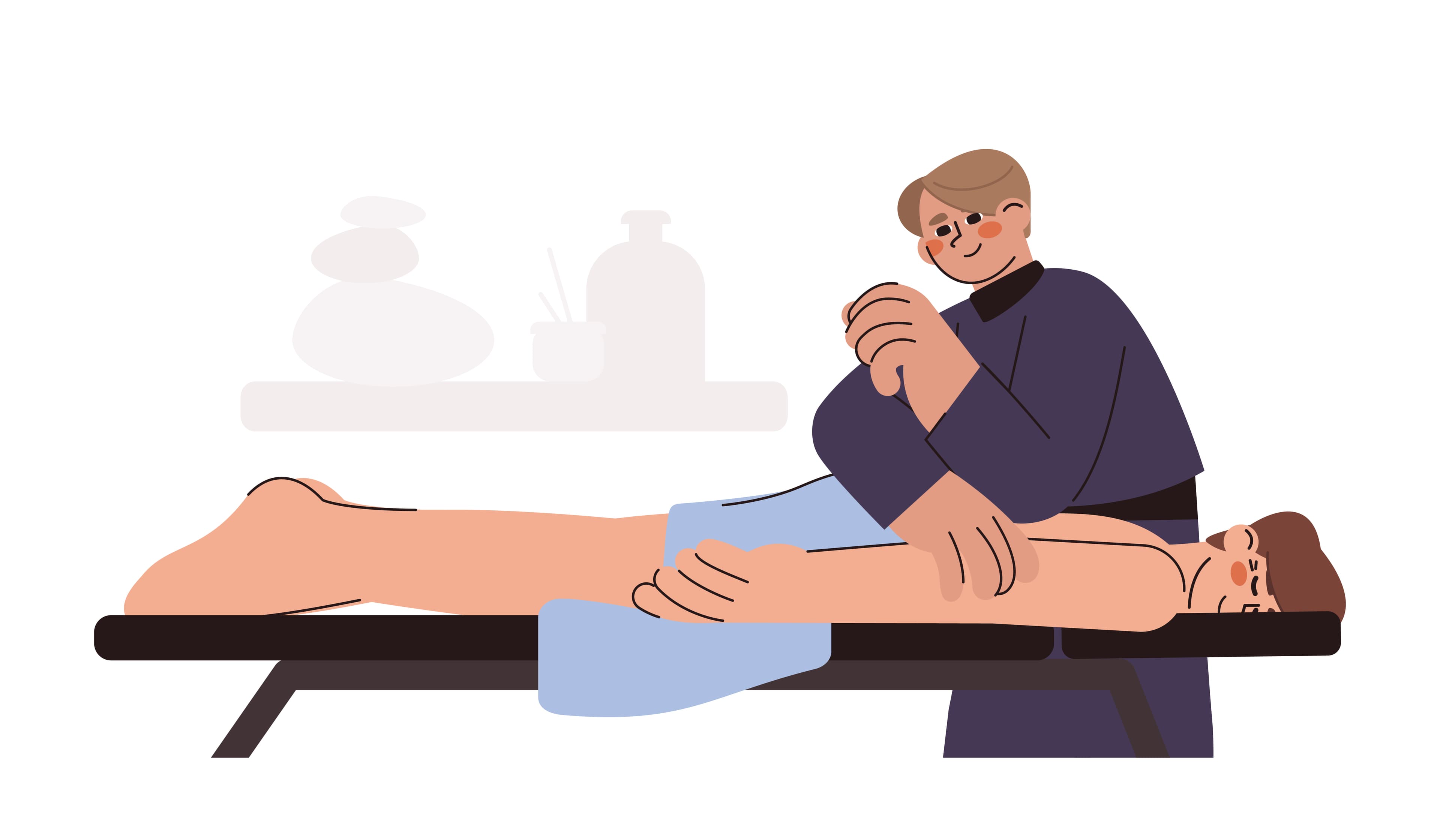 Patient booking a chiropractic appointment